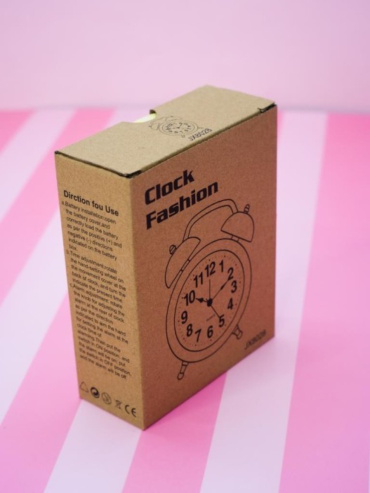 Часы-будильник «SMILE», yellow (13,5х10,5 см) 