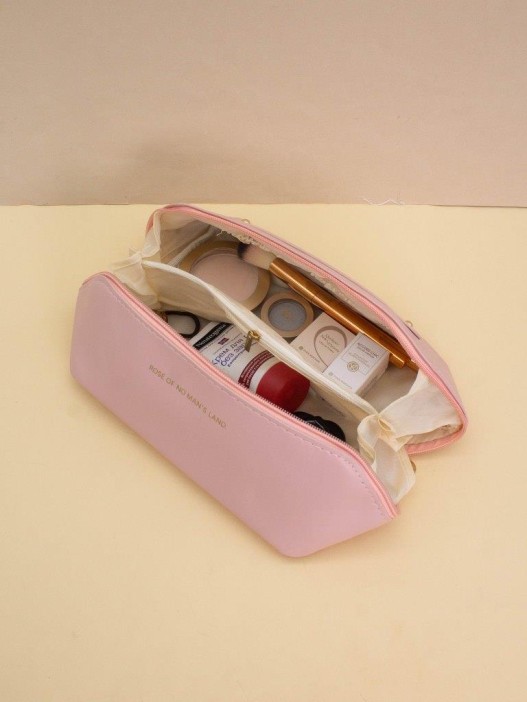 Сумка - органайзер из экокожи &quot;Rose of no man&#039;s land&quot; pink, 22*11*11 см 