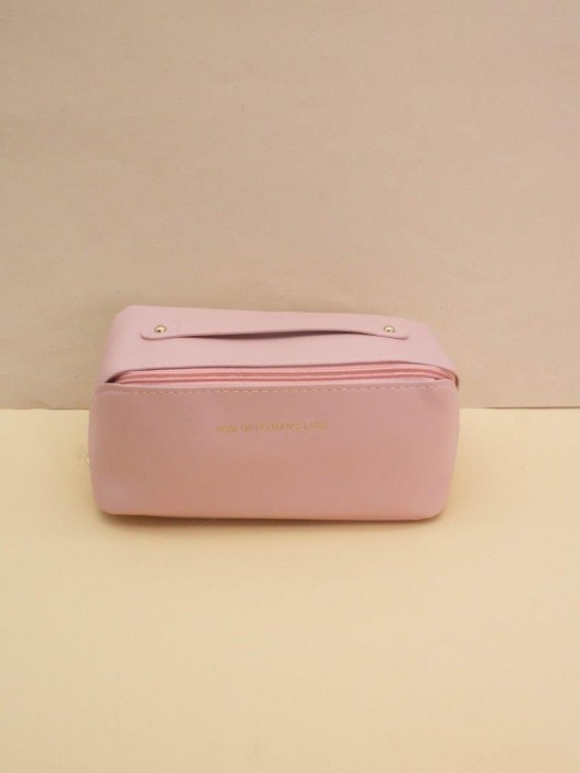 Сумка - органайзер из экокожи &quot;Rose of no man&#039;s land&quot; pink, 22*11*11 см 