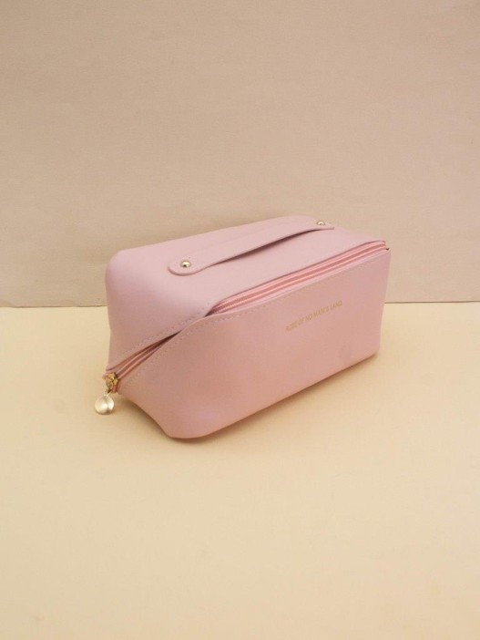 Сумка - органайзер из экокожи &quot;Rose of no man&#039;s land&quot; pink, 22*11*11 см 