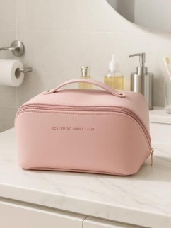 Сумка - органайзер из экокожи "Rose of no man's land" pink, 22*11*11 см