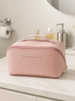 Сумка - органайзер из экокожи "Rose of no man's land" pink, 22*11*11 см