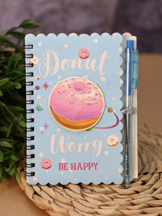 Блокнот с ручкой &quot;Десерт&quot; mix, 10*14 см 