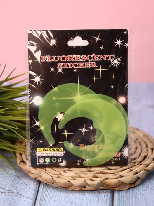 Наклейки светящиеся &quot;Месяц&quot;, 12*16 см 