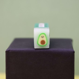 Ластик "Avocado bear", mix
