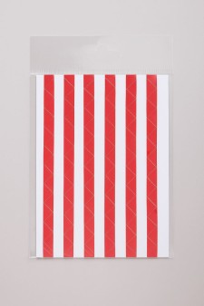 Наклейки-уголки "Classic", red