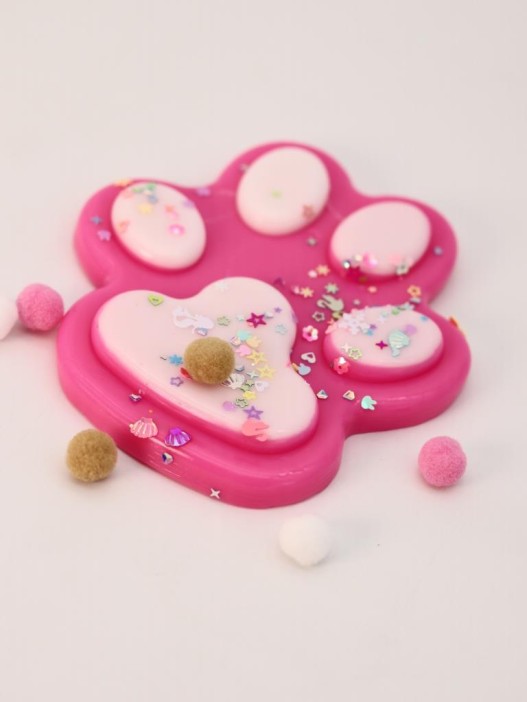 Мялка - антистресс «Игривая Таба ЛАПКА», mix, шоу-бокс 8 шт. 