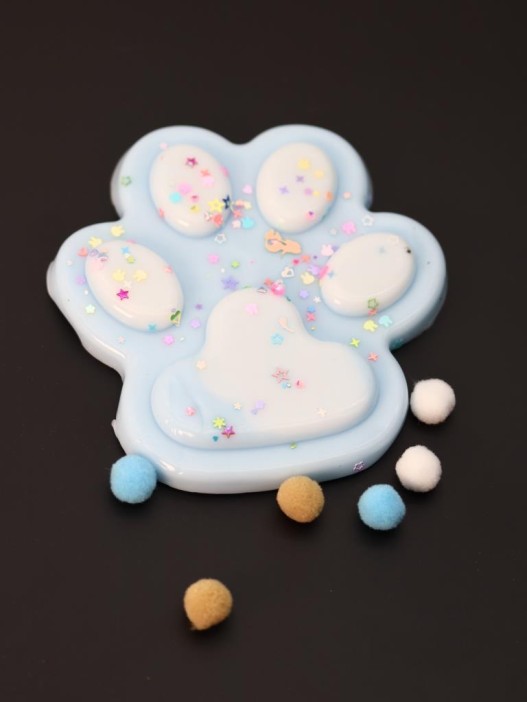 Мялка - антистресс «Игривая Таба ЛАПКА», mix, шоу-бокс 8 шт. 