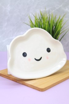 Тарелка керамическая iLikeGift «Cloud plate», 22,5х16 см