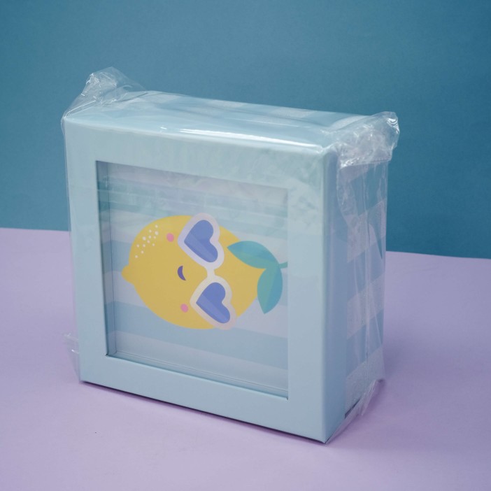 Подарочная коробка «Lemon glass», 15*15*6.5 