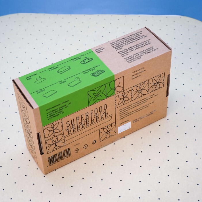 Набор для выращивания микрозелени "Plant Republic", "6 урожаев" 