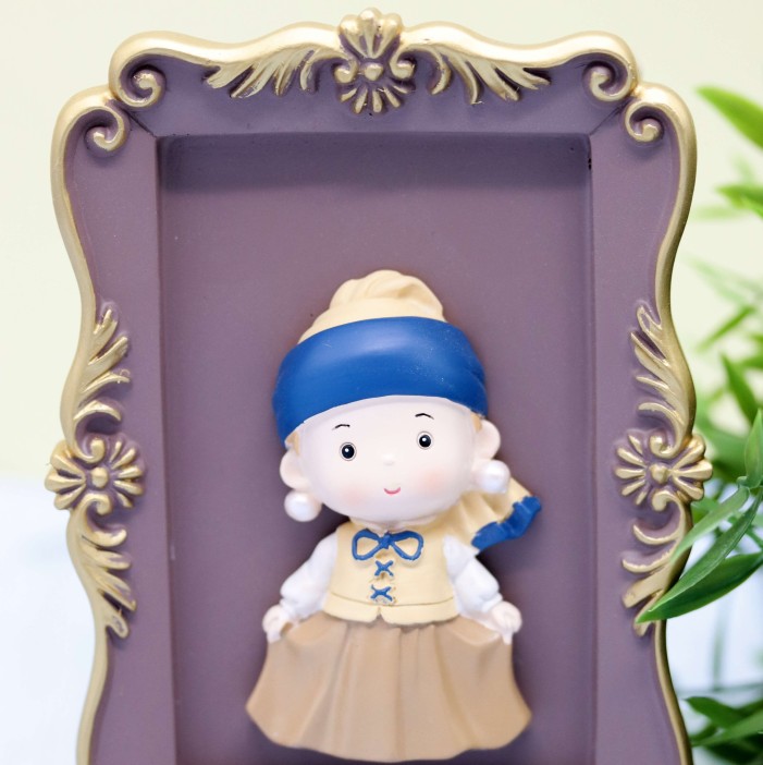 Подставка для канцелярских принадлежностей «Girl with a pearl earring», brown 