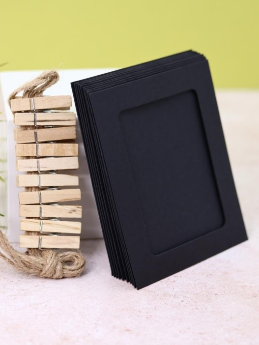 Крафтовые фоторамки «Classic», black, 9.4*11.4 см 