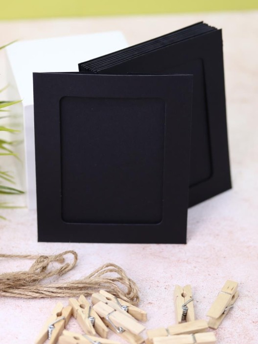 Крафтовые фоторамки «Classic», black, 9.4*11.4 см 