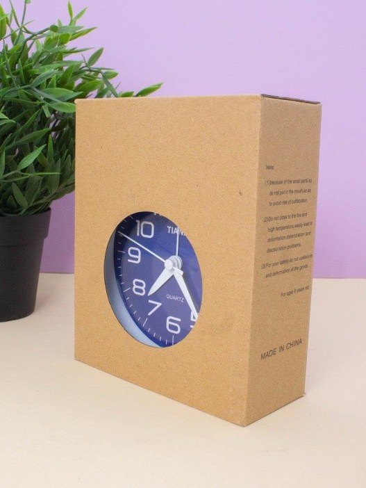 Часы-будильник «Loft», blue (15,5х15,5 см) 