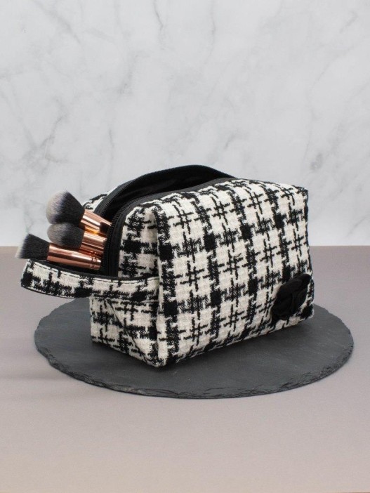 Косметичка &quot;Style flower&quot;, black (15х20х10 см) 