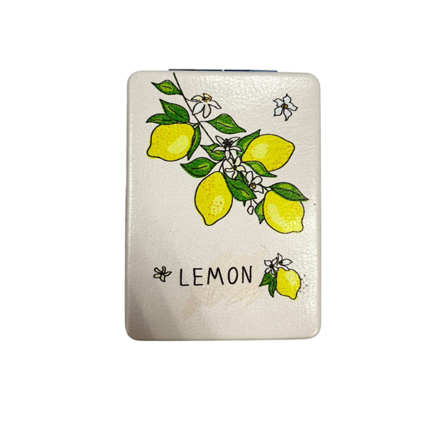 Зеркало "Bloom lemon", white 