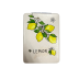 Зеркало "Bloom lemon", white 