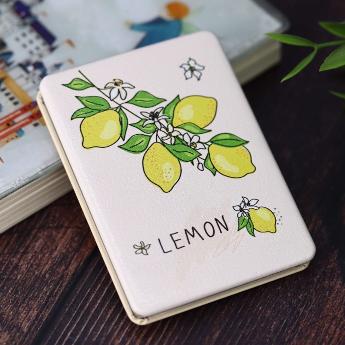 Зеркало "Bloom lemon", white 