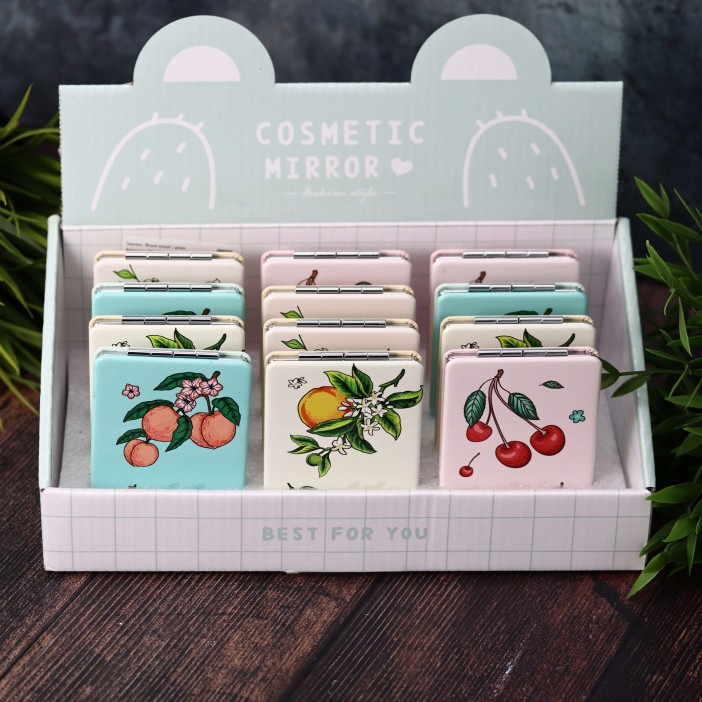 Зеркало "Bloom lemon", white 