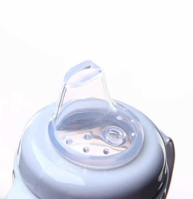 Бутылочка поильник &quot;Hedgehog&quot;с силиконовым носиком и ручками, grey (270 ml) 