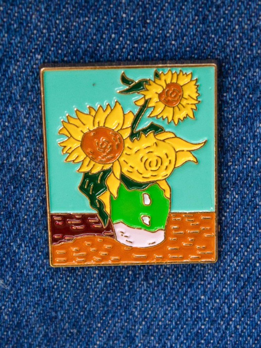 Значок &quot;Van Gogh. Sunflowers&quot; 