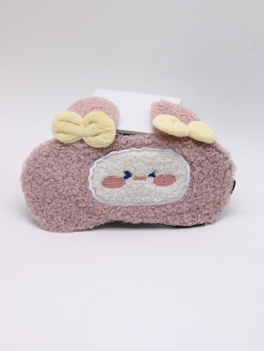 Маска для сна гелевая &quot;Curly cuties&quot;, pink 