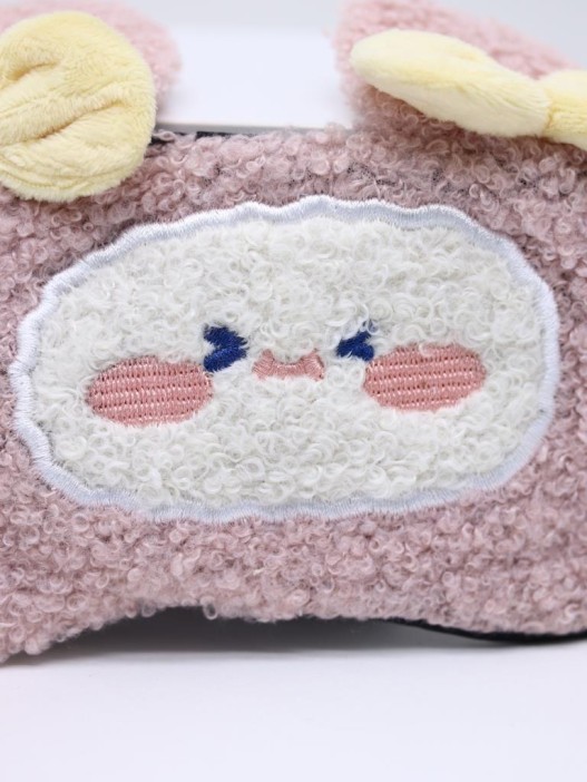 Маска для сна гелевая &quot;Curly cuties&quot;, pink 