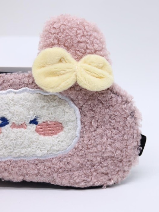 Маска для сна гелевая &quot;Curly cuties&quot;, pink 