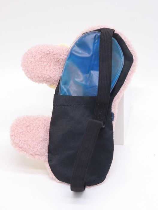 Маска для сна гелевая &quot;Curly cuties&quot;, pink 