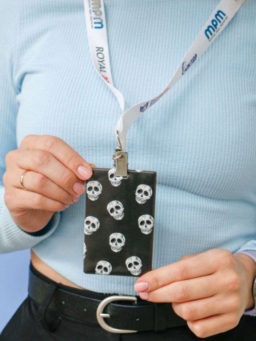 Держатель для карт «Skulls» (6,5 х 10,4 см) 