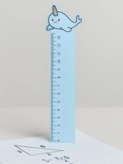 Линейка Cute Whale