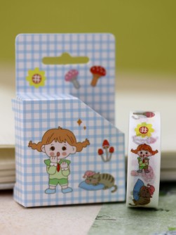 Декоративный скотч «Girlfriend», blue cell