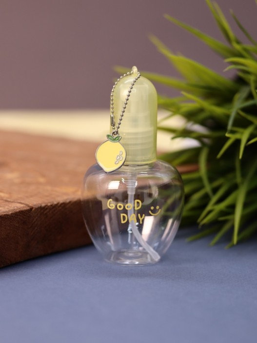 Дорожная бутылочка &quot;Good day lemon&quot;, yellow (70 ml) 