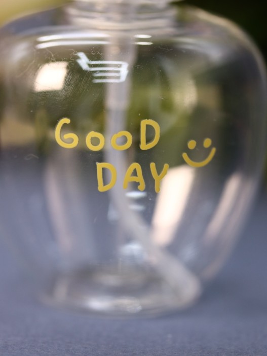 Дорожная бутылочка &quot;Good day lemon&quot;, yellow (70 ml) 