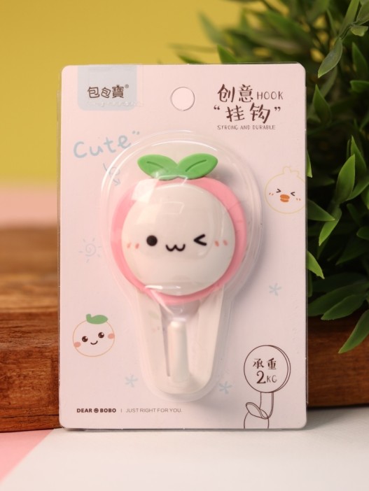 Крючок на липучке «Berry», pink 