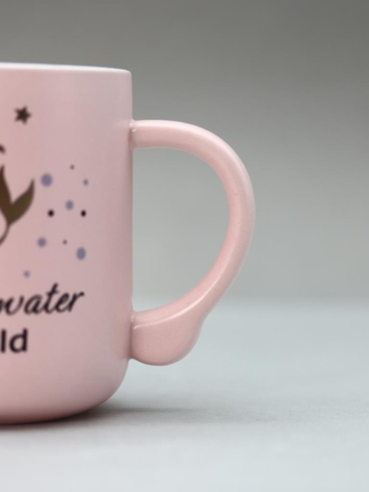 Кружка «The mermaid&#039;s tail», pink tail 