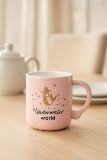 Кружка «The mermaid&#039;s tail», pink tail