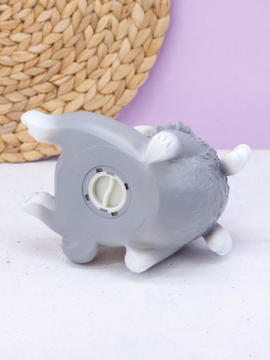 Копилка "King cat", grey (14 см), пластик 