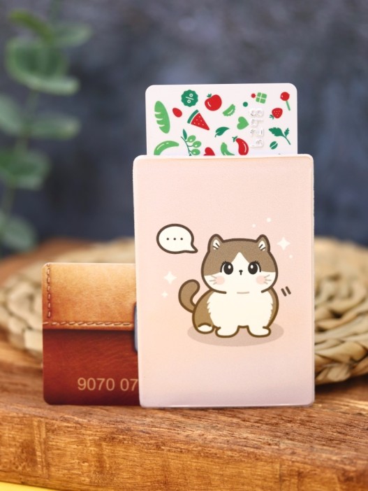 Держатель для карт Аниме «Cute cat» (6,5 х 9,5 см) 