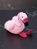 Плюшевый брелок "Flamingo colors", pink (14 см) 