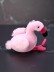 Плюшевый брелок "Flamingo colors", pink (14 см) 