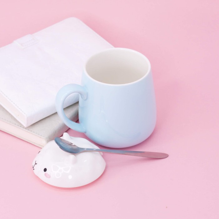 Кружка "Llama", blue (02) (400ml) 