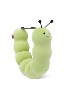 Мягкая игрушка-подушка для шеи "Caterpillar", green (68*10см)