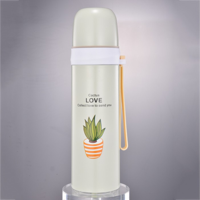 B-HS-6720-Z ТЕРМОС CACTUS green, 500ml (M-6718) 