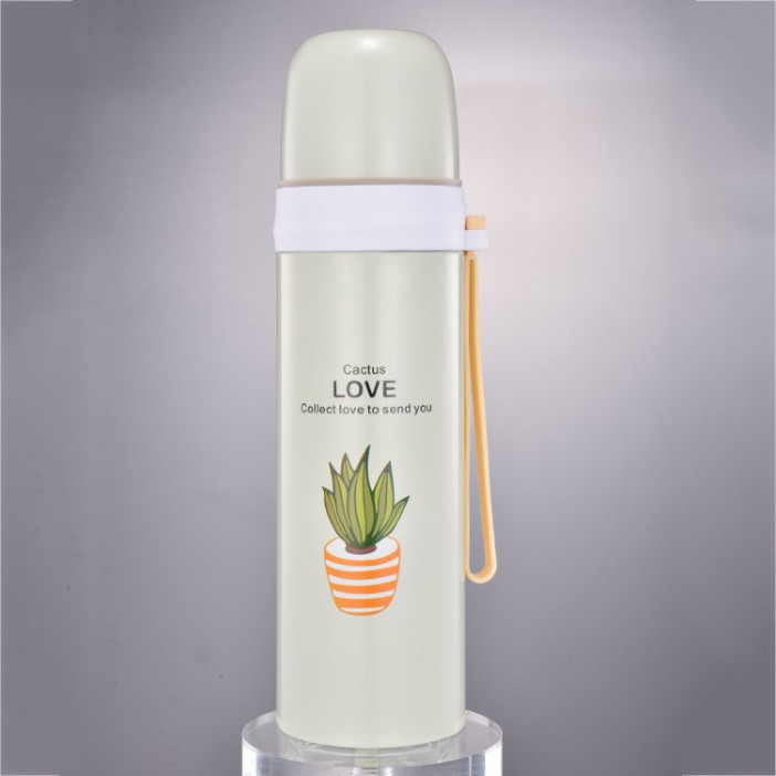 B-HS-6720-Z ТЕРМОС CACTUS green, 500ml (M-6718) 