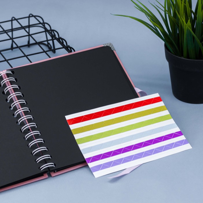 Фотоальбом &quot;Metal&quot;, pink (17,5 х 17,5 см) 