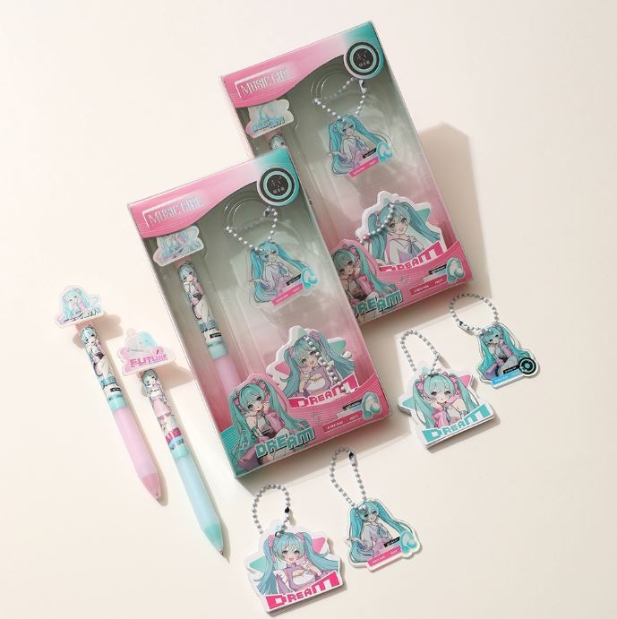 Набор ручка + 2 брелока &quot;Star  girl&quot;, mix 