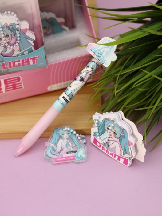 Набор ручка + 2 брелока &quot;Star  girl&quot;, mix 