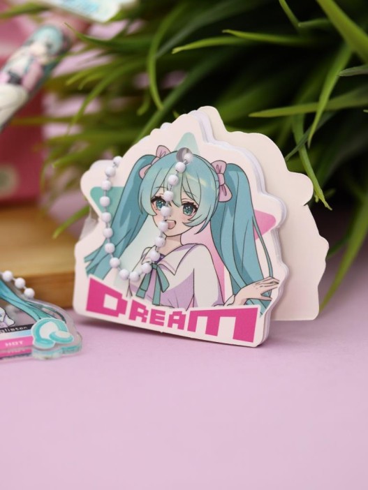 Набор ручка + 2 брелока &quot;Star  girl&quot;, mix 